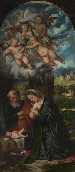 Girolamo Romanino The Nativity oil painting image